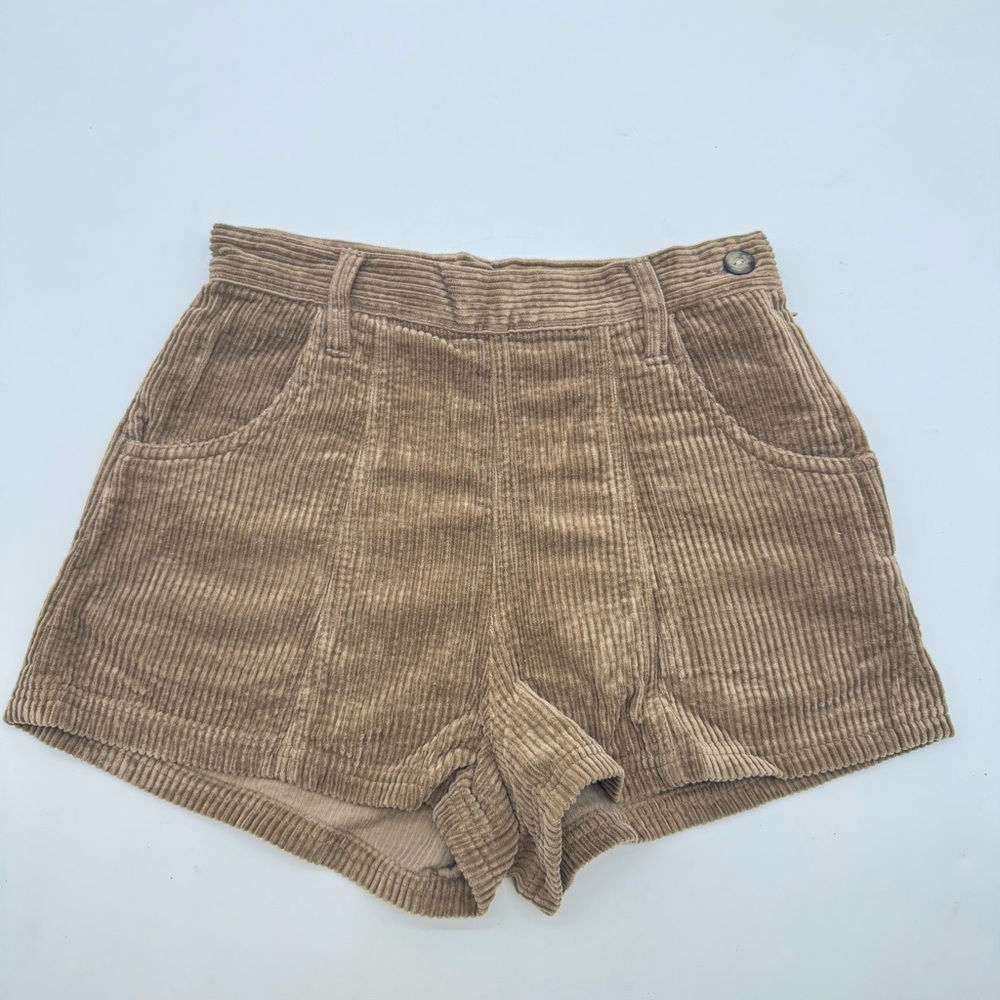 Vintage Esprit Corduroy Shorts Women’s Size US 2 Tan New Without Tag